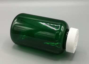 140mm 고도 플라스틱 비타민 콘테이너, 브라운/약제 투명한 플라스틱 정제 콘테이너